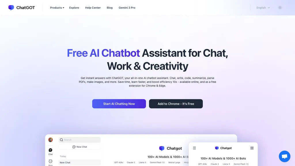 Chatgot screenshot