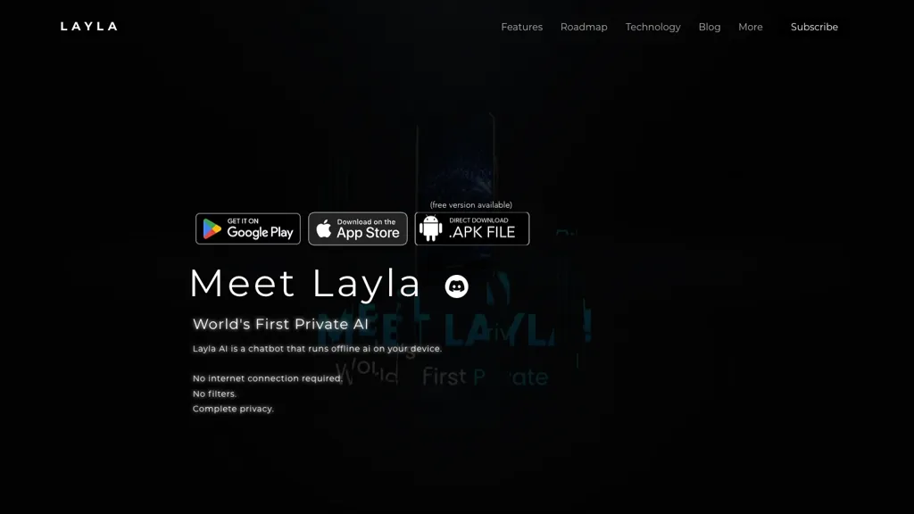 Layla screenshot