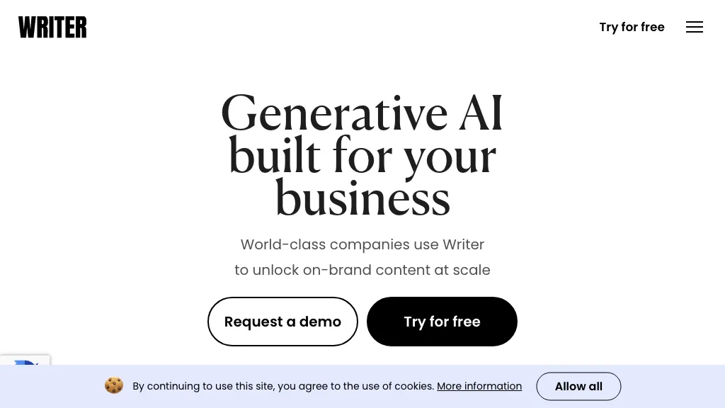 Writer screenshot