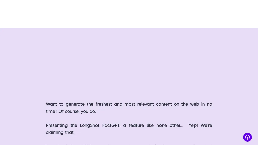 FactGPT screenshot