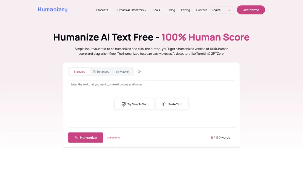Humanizey screenshot