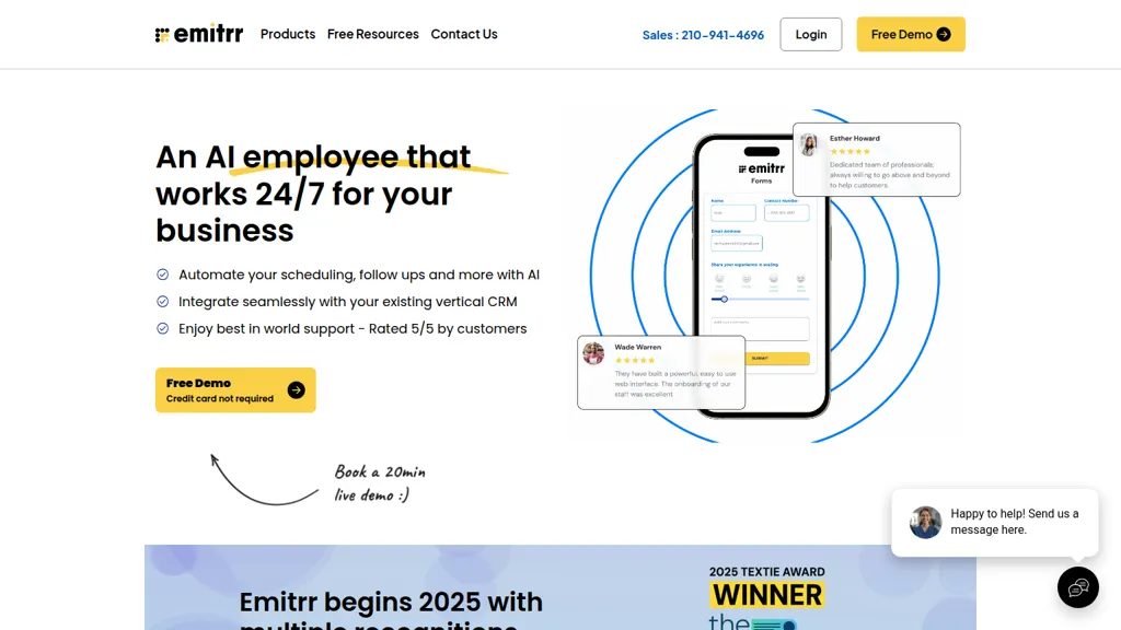 Emitrr screenshot