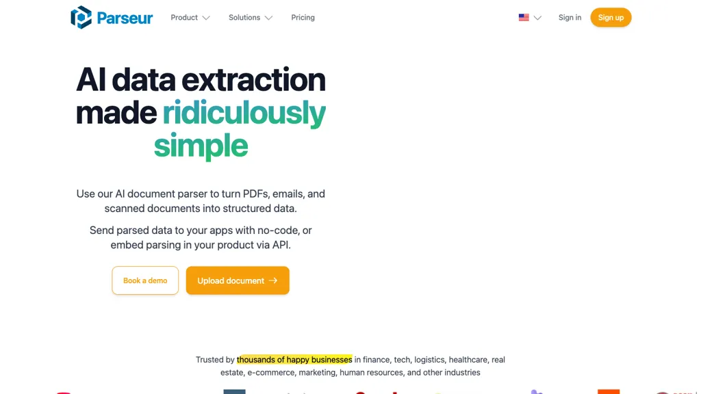 Parseur screenshot