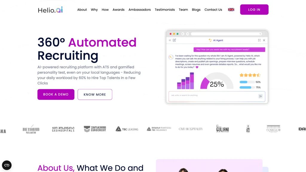 Helio.AI screenshot