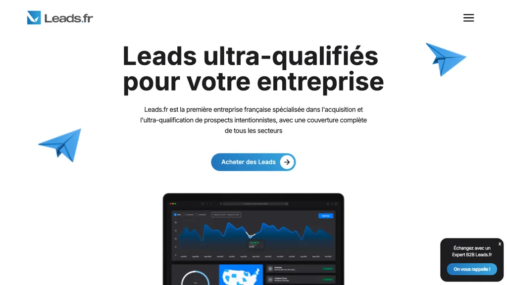 leads.fr screenshot