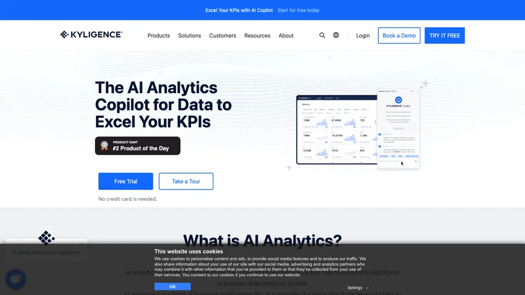 Kyligence Copilot screenshot