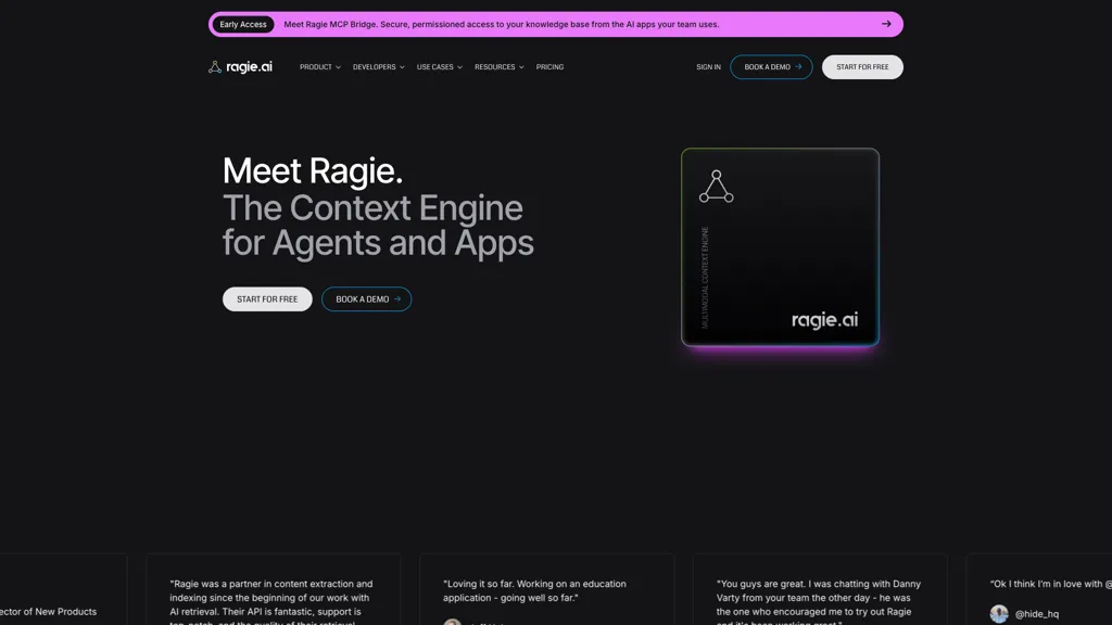 Ragie screenshot