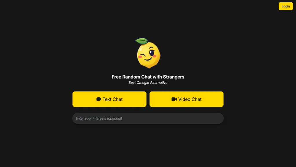Lemonchat.app screenshot