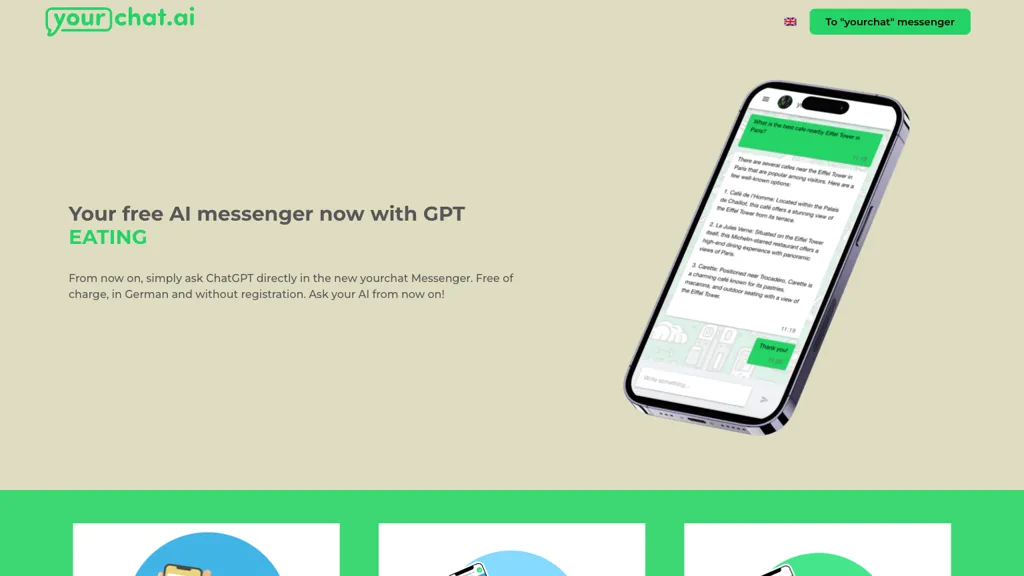 yourchat.ai screenshot