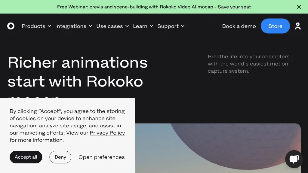Rokoko screenshot