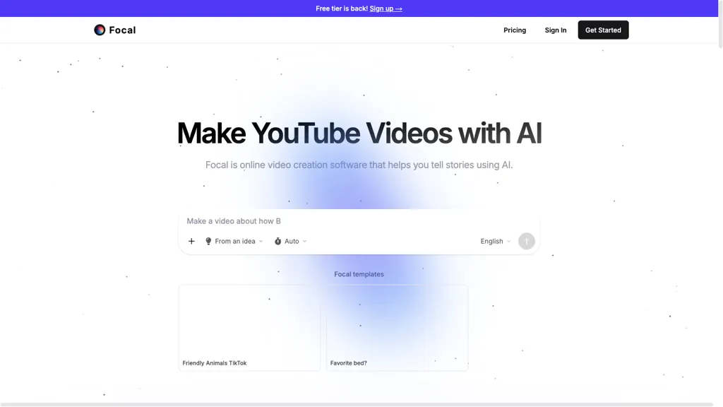 Focal screenshot