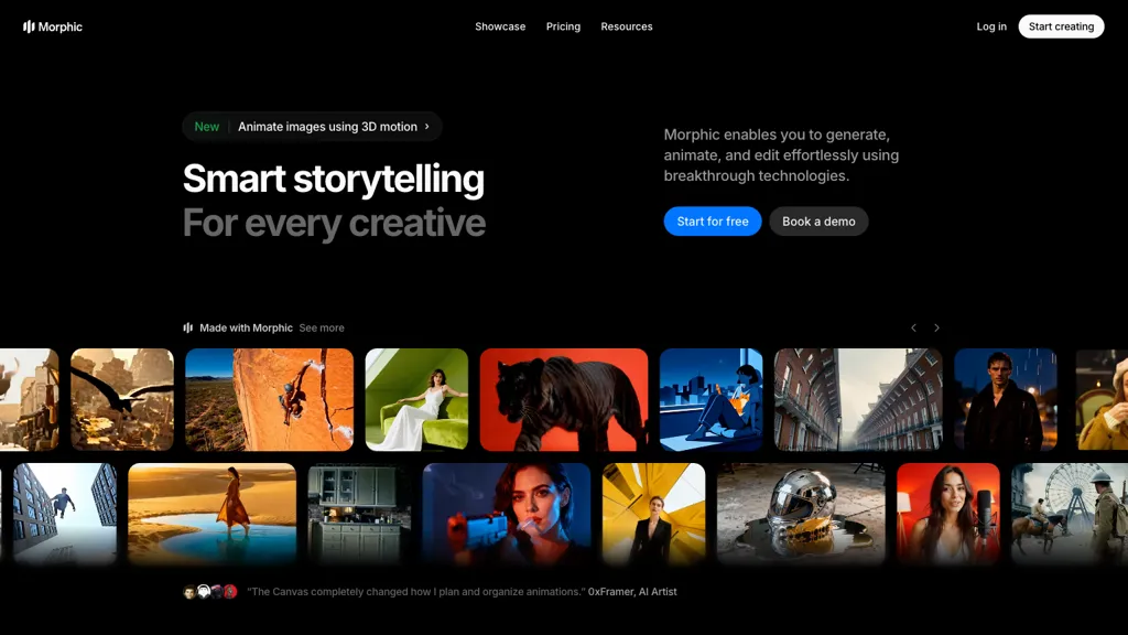 Morphic screenshot
