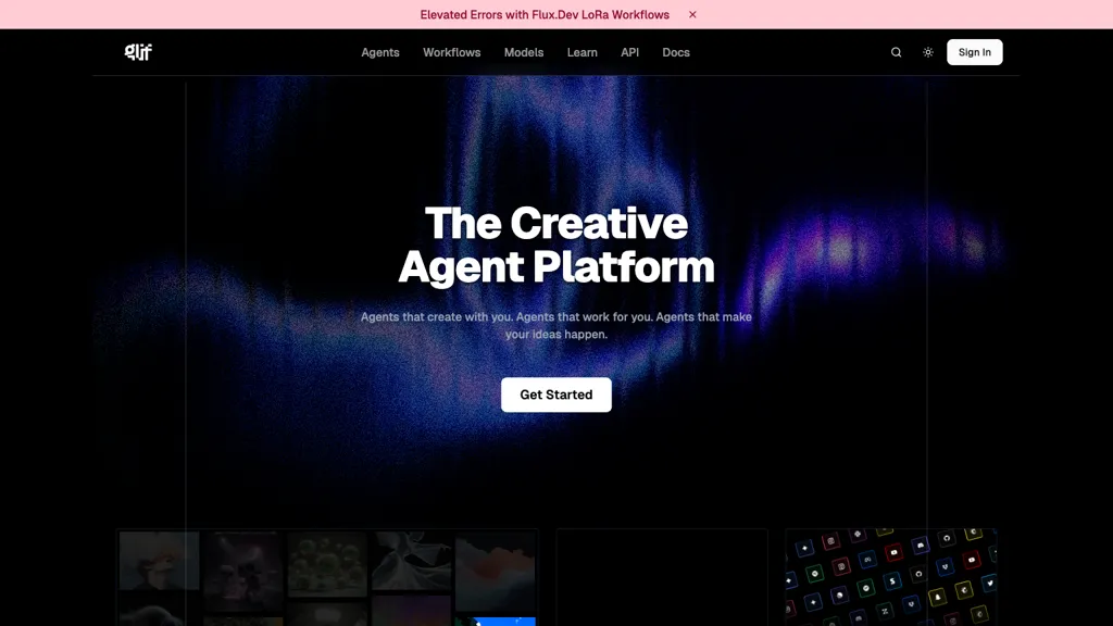 Glif screenshot