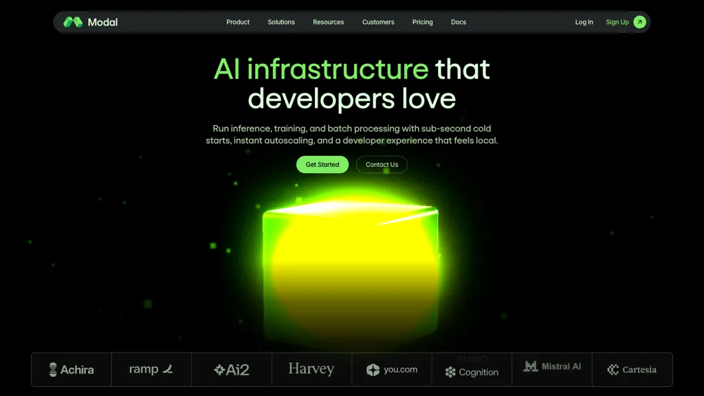 Modal screenshot
