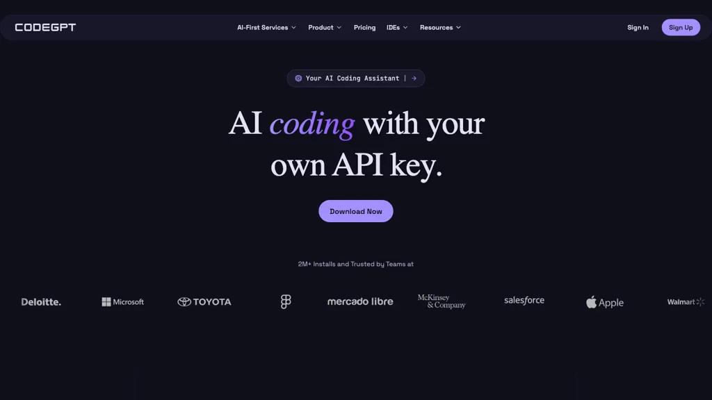 Code GPT screenshot