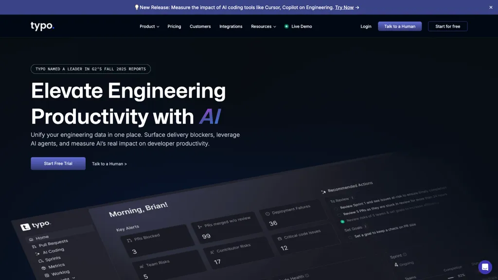 Typo screenshot