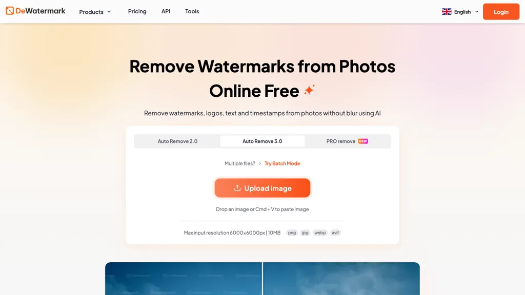 Dewatermark AI screenshot