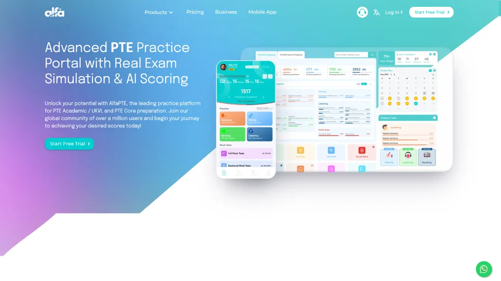 AlfaPTE screenshot