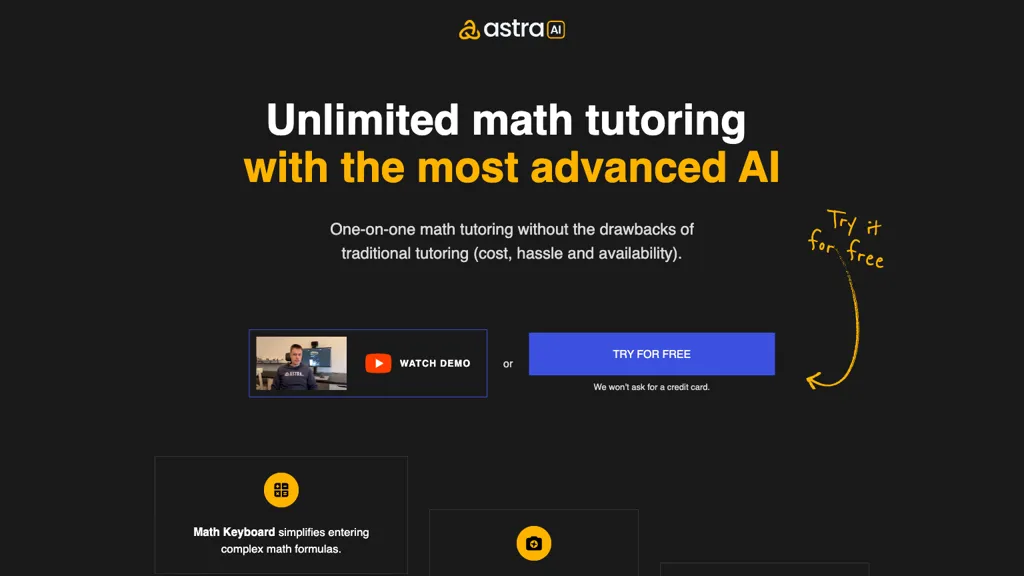 Astra AI screenshot