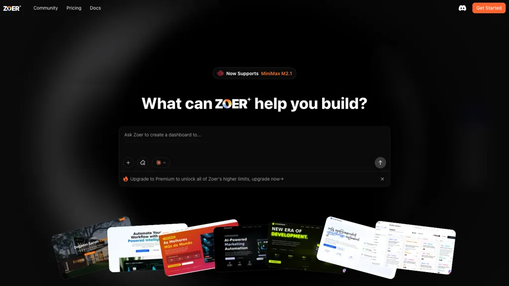 ZOER screenshot
