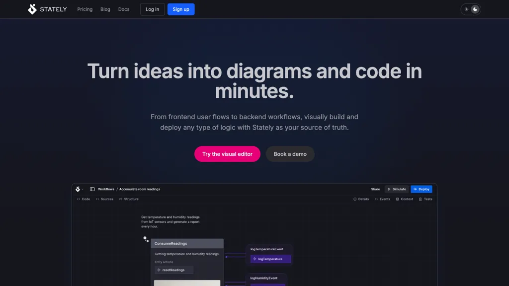 stately.ai screenshot