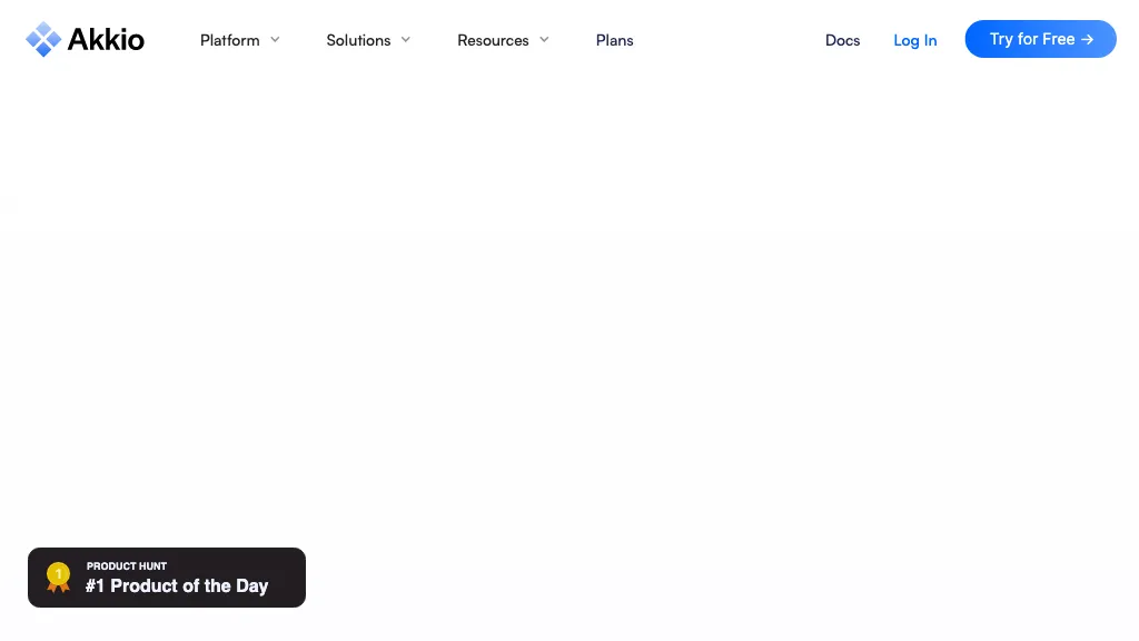Akkio screenshot