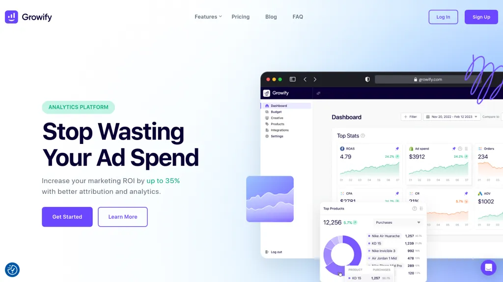 Growify screenshot