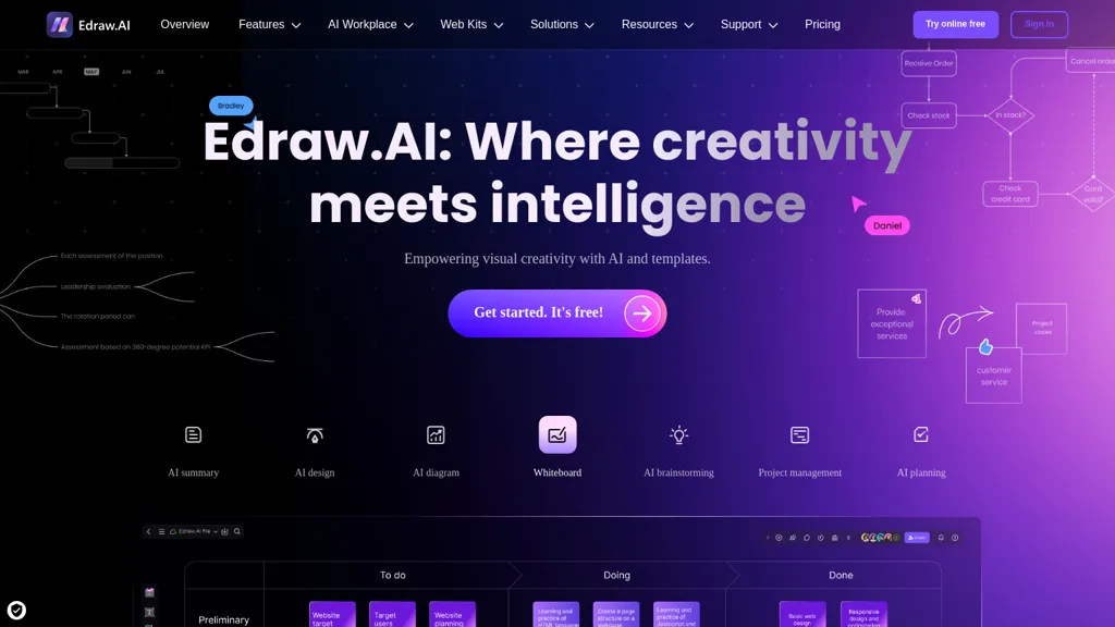 edraw ai screenshot
