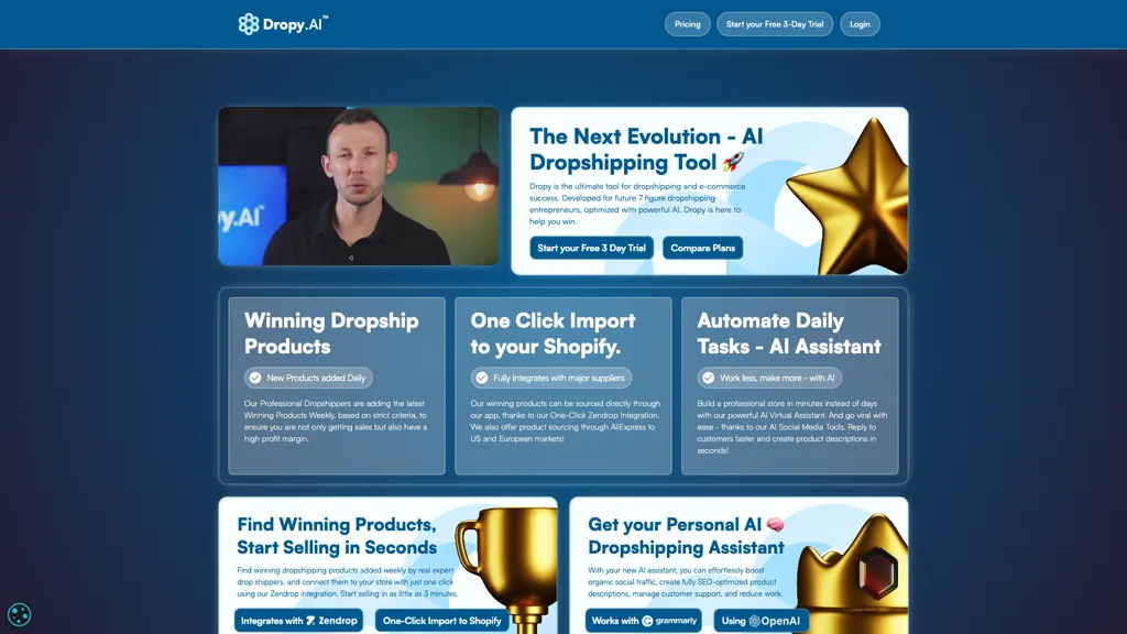 Dropy AI screenshot