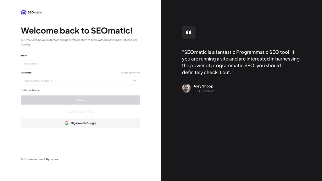 SEOmatic screenshot