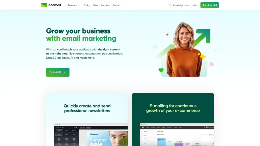 Ecomail screenshot