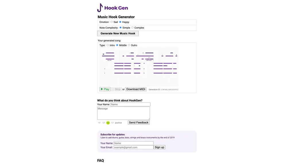 HookGen screenshot