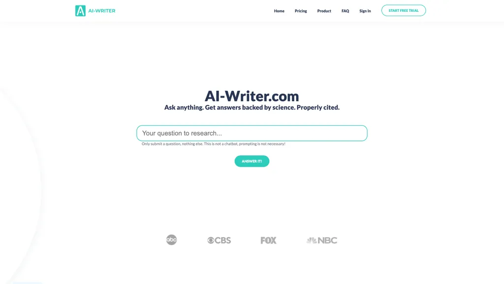 AI-Writer screenshot
