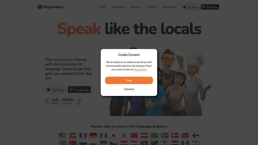 LingoLooper screenshot