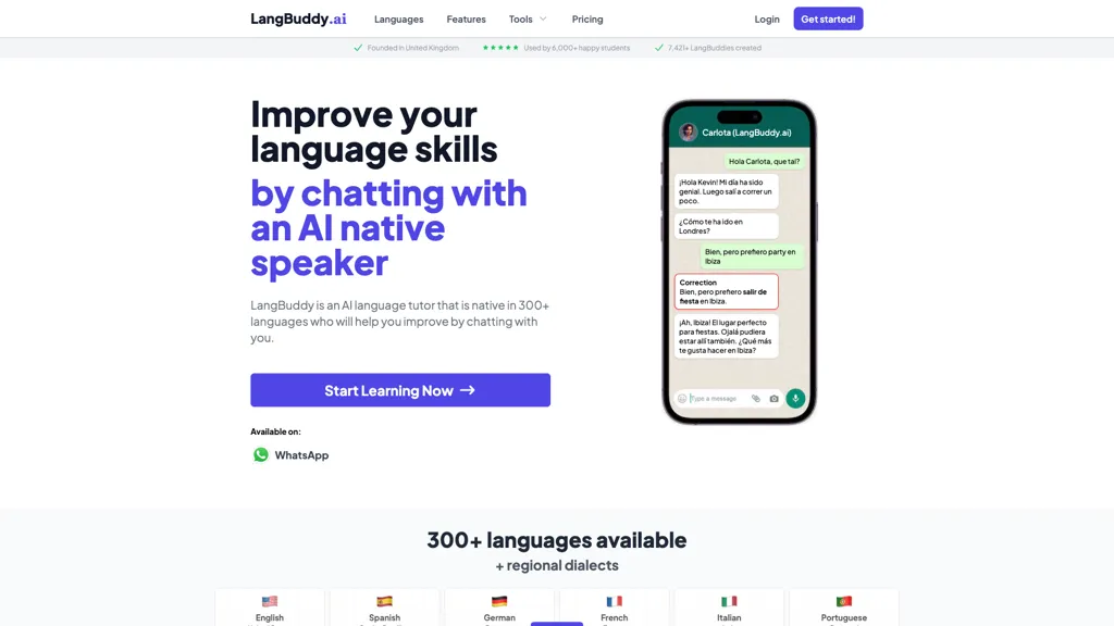LangBuddy screenshot