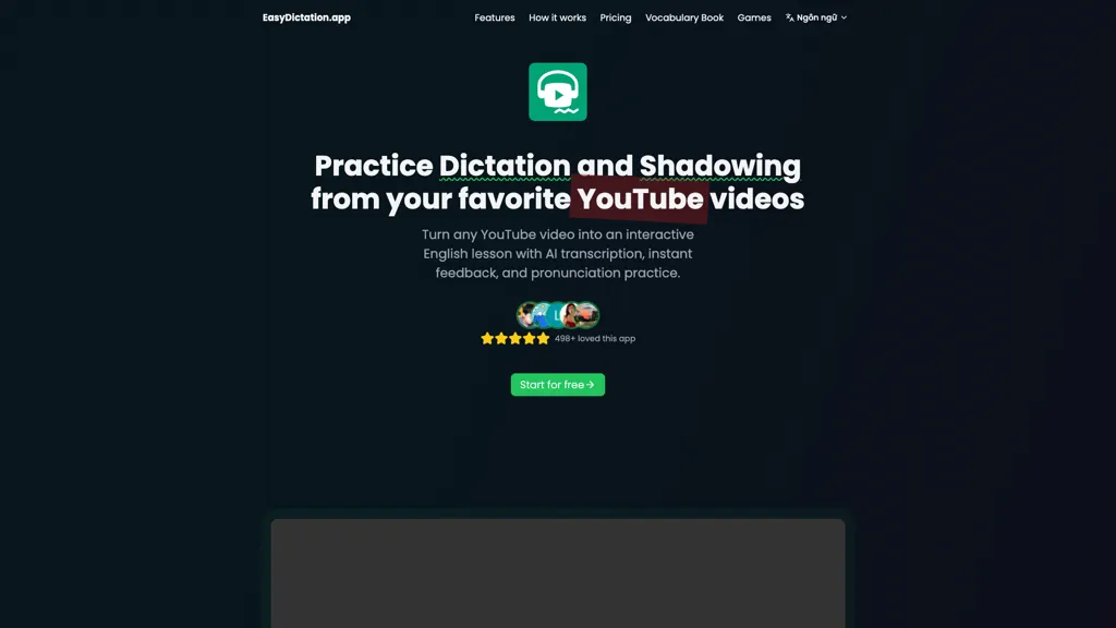 EasyDictation.app screenshot