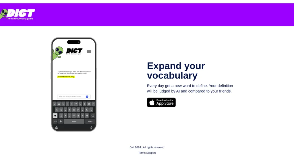 Dict screenshot