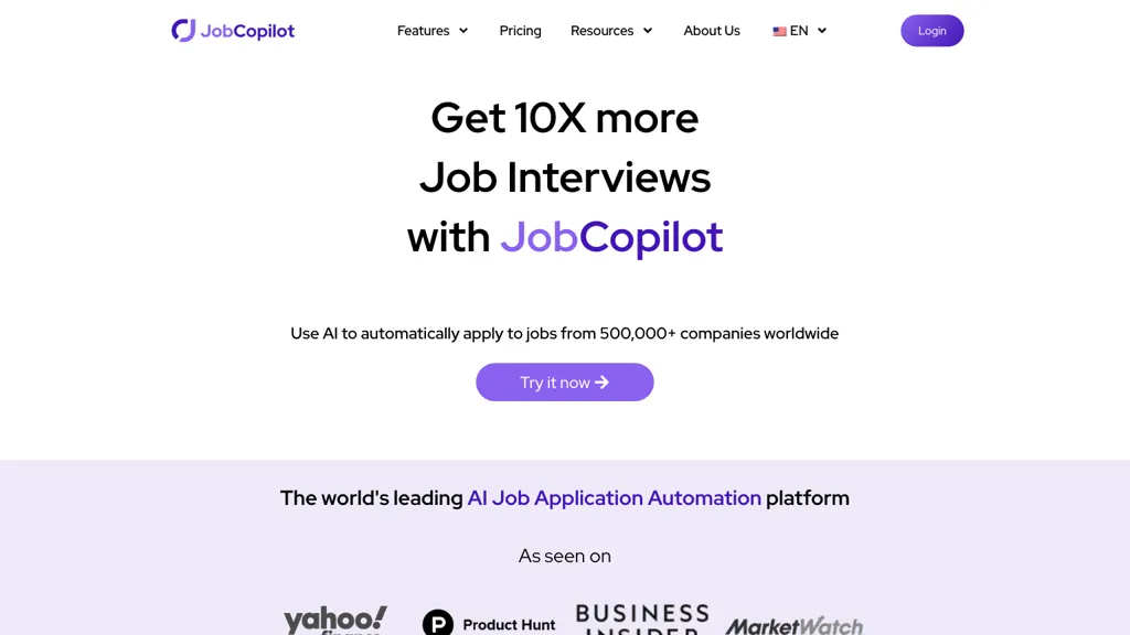 JobCopilot screenshot