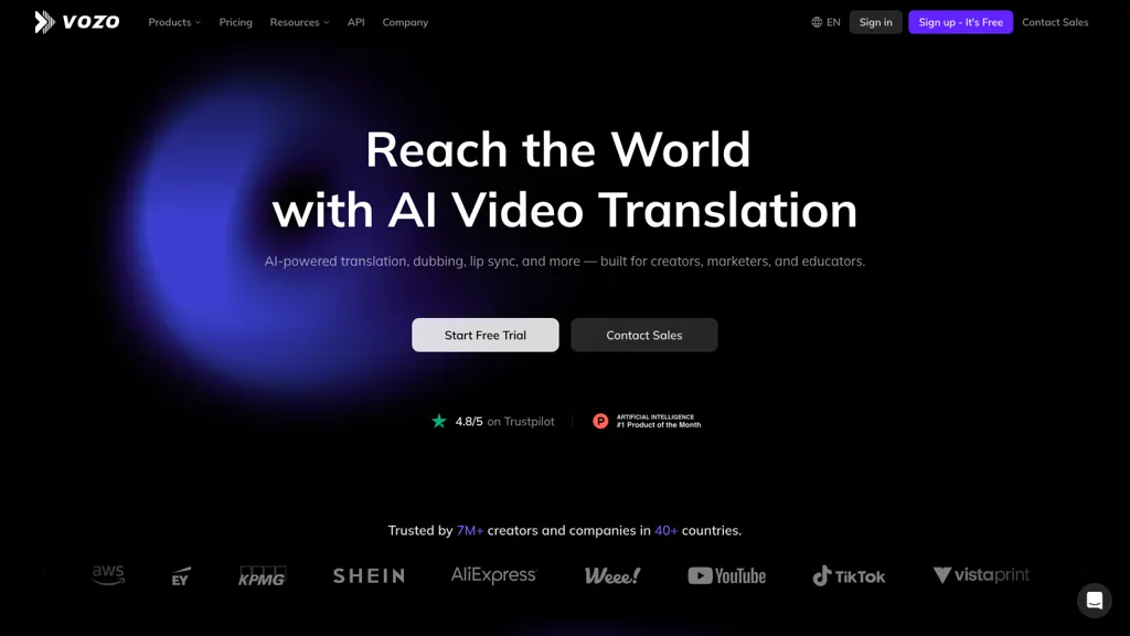 Vozo AI screenshot