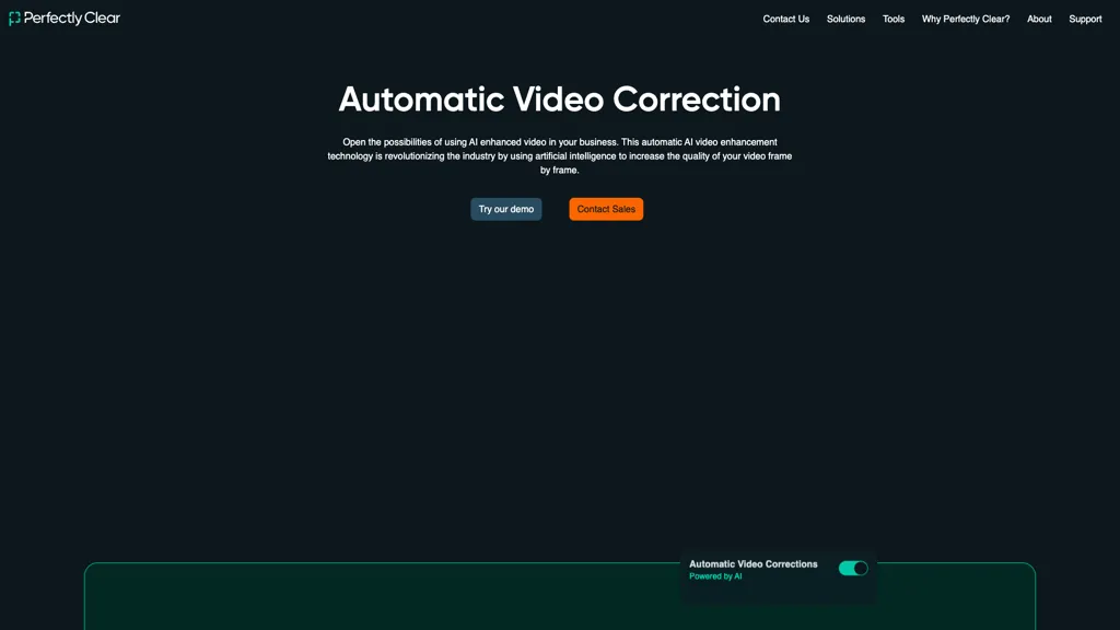 Perfectly Clear Video screenshot