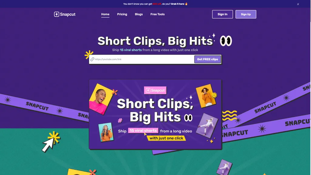 Snapcut.ai screenshot
