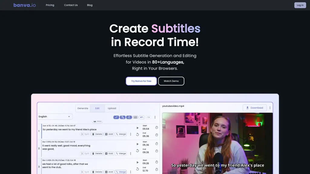 Banva screenshot