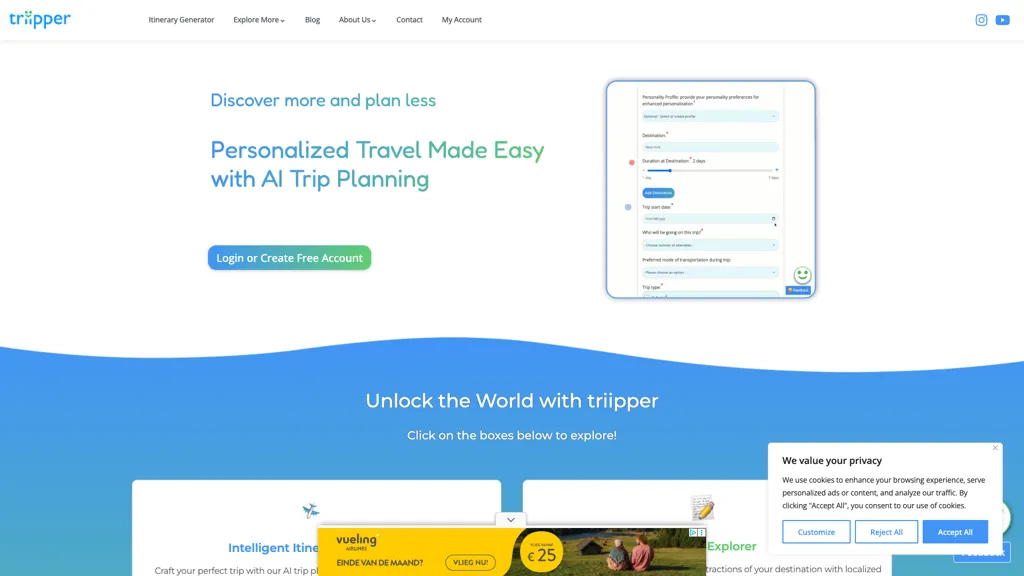 Triipper screenshot