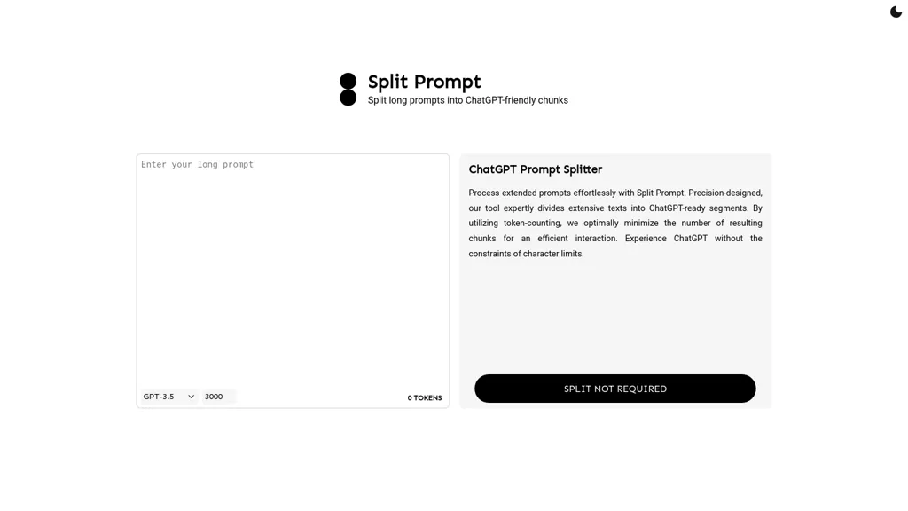 Split Prompt screenshot