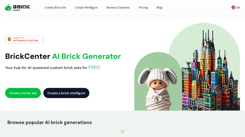 Brickcenter screenshot