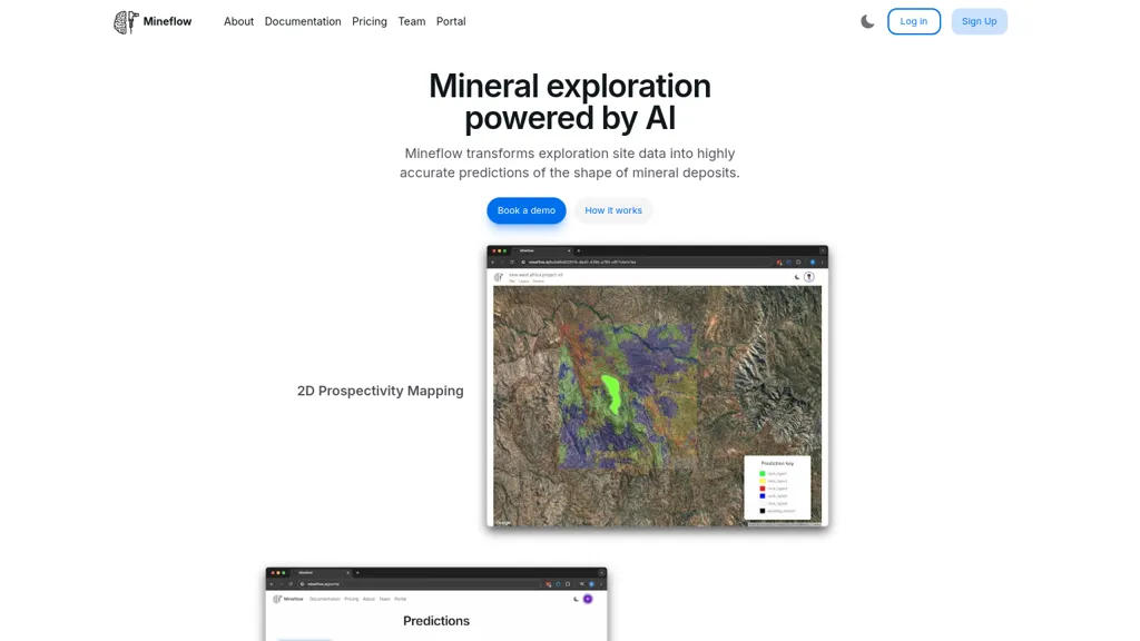 Mineflow screenshot