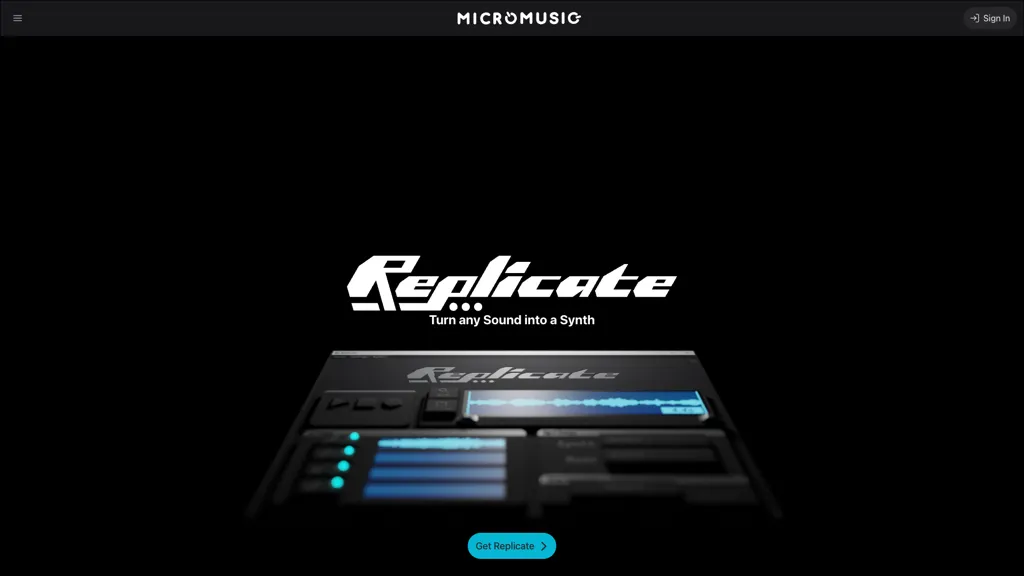 MicroMusic screenshot