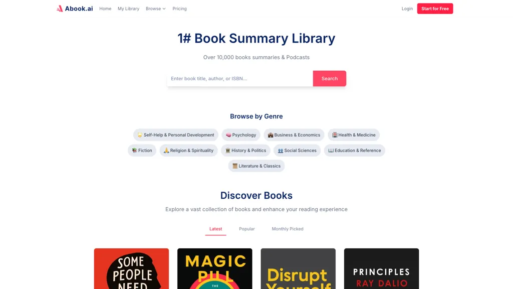 Abook AI screenshot