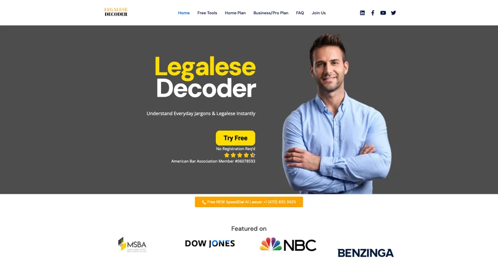 Legalese Decoder screenshot