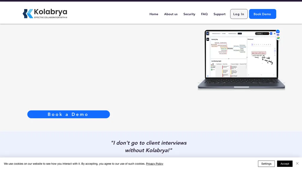 Kolabrya screenshot